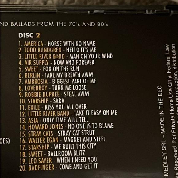 Lite FM Songs and Ballads of the 70's and 80's - Picture 4 of 8